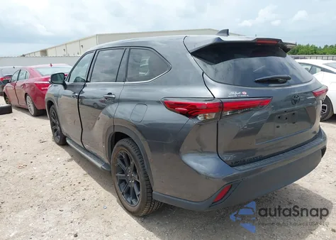 2022 Toyota Highlander Le from USA, damaged, VIN 5TDZZRAH0NS140205